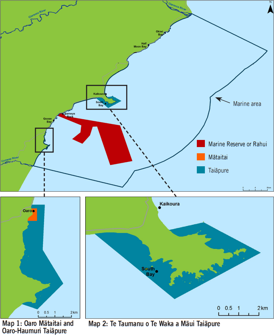 Kaikōura Map